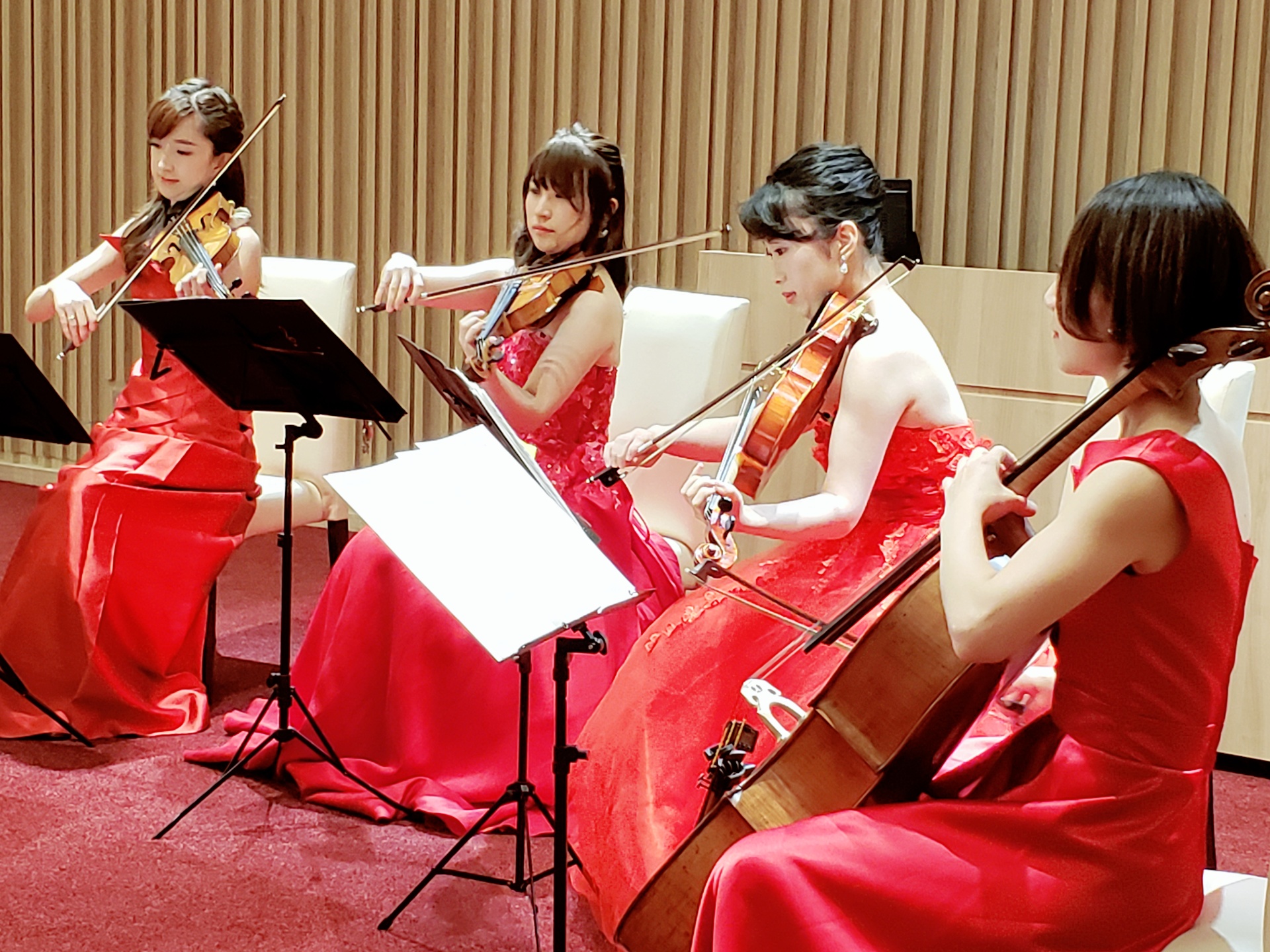 フェリスカルテット生演奏